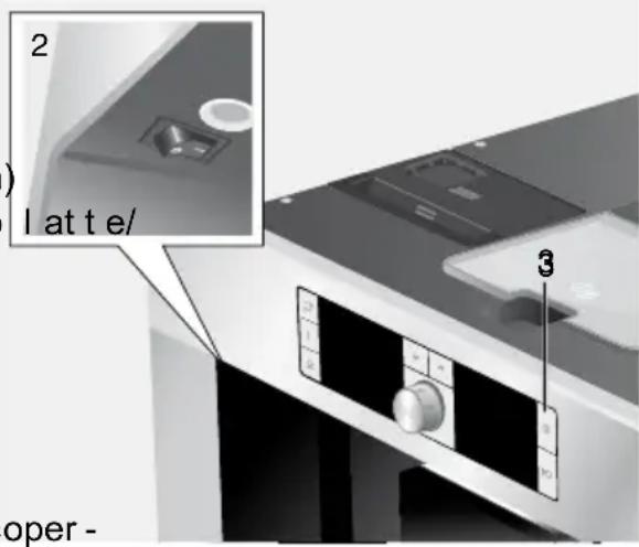 BOSCH TCC78K750B - Interruttore di rete O/I - 1