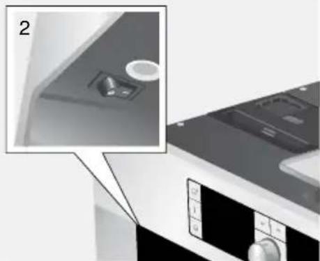 BOSCH TCC78K750B - Avviare l'apparecchio - 1