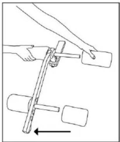BH FITNESS X.Forte - FITTING THE LEG SUPPORT - 1