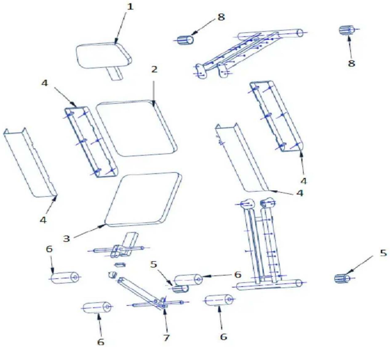 BH FITNESS X.Forte - INSPEKTION UND WARTUNG - 1