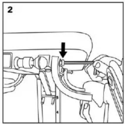 BH FITNESS X.Forte - MONTAGE DU BRAS - 3