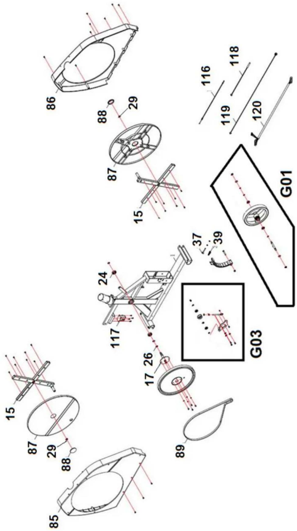 BH FITNESS BG860I - G860i-G860TFT - 2