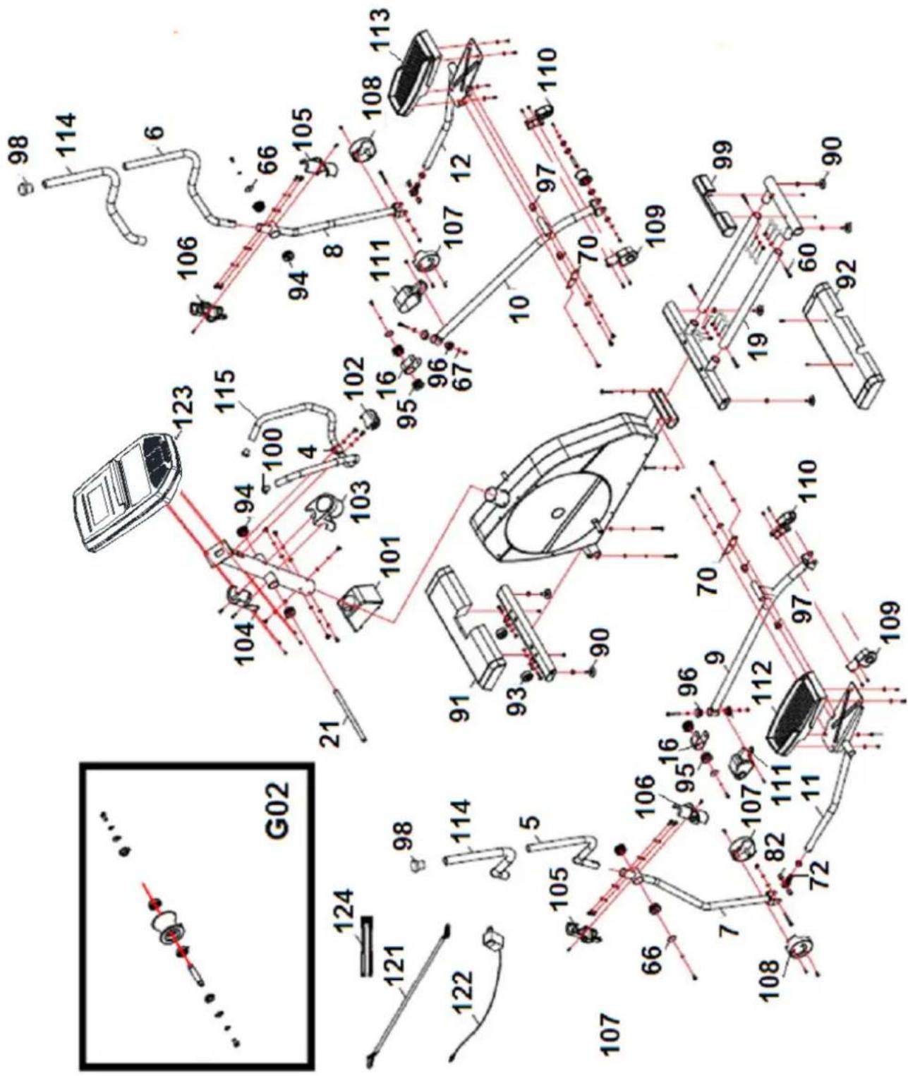 BH FITNESS BG860I - AANSLUITING OP HET ELEKTRICITEITSNET.- - 1