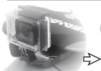 Nautica NSR 300 - FIXATION DE VOTRE CAMÉRA AUX SUPPORTS DU SEASCOOTER - 3