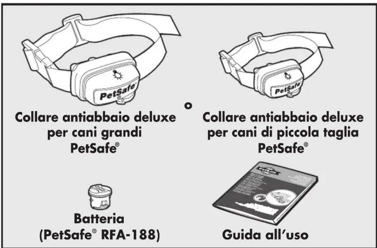 PETSAFE Deluxe Bark Control PBC1913058 - Componenti - 1