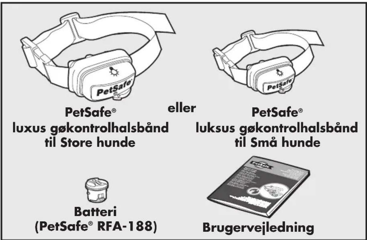 PETSAFE Deluxe Bark Control PBC1913058 - Komponenter - 1