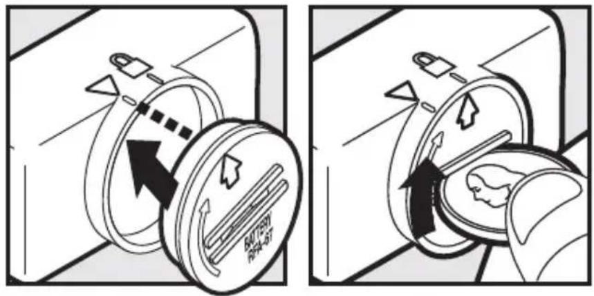 PETSAFE Bark Control PBC1910765 - Batterij plaatsen en verwijderen - 1