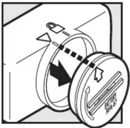 PETSAFE Bark Control PBC1910765 - To Insert and Remove the Battery - 4