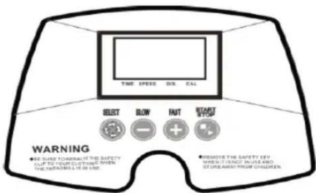 BH FITNESS Slimrunner YF35 - MONITOR - 1