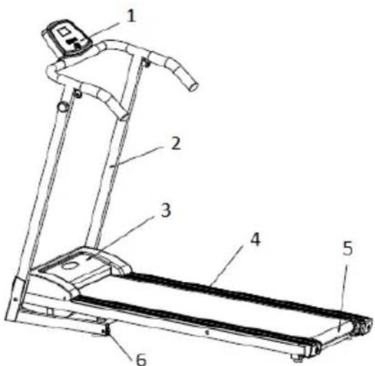 BH FITNESS Slimrunner YF35 - DESCRIZIONE - 1