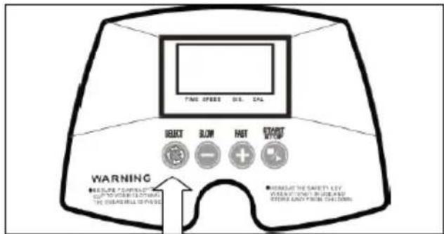 BH FITNESS Slimrunner YF35 - CHIAVE DI SICUREZZA - 3