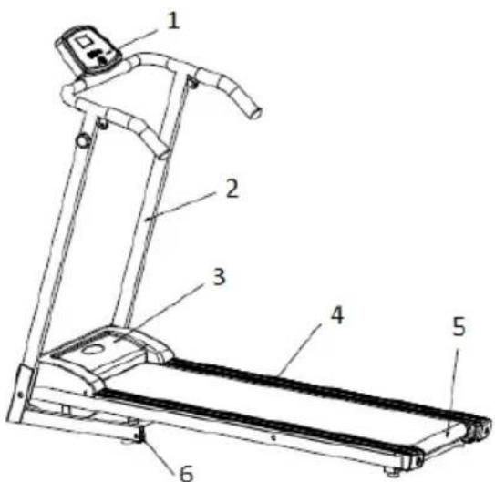 BH FITNESS Slimrunner YF35 - DESCRIPTION - 1
