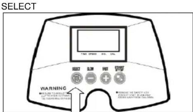 BH FITNESS Slimrunner YF35 - START/STOP - 2
