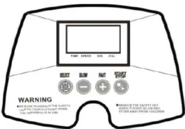 BH FITNESS Slimrunner YF35 - MONITOR - 1