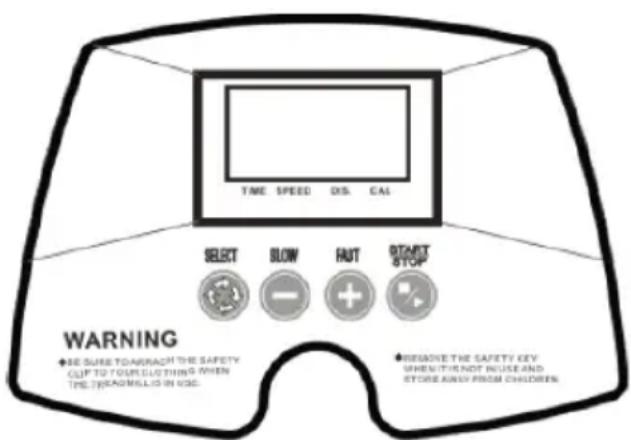 BH FITNESS Slimrunner YF35 - MONITOR - 1