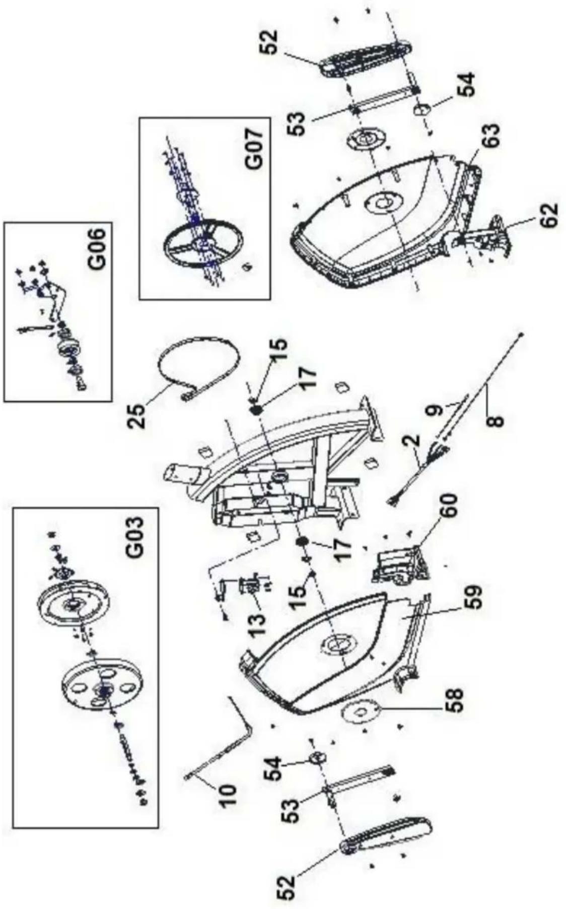BH FITNESS BG855I - AANSLUITING OP HET ELEKTRICITEITSNET.- - 2