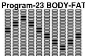 BH FITNESS G865N - HEART RATE CONTROL PROGRAM P18-P22.- - 2
