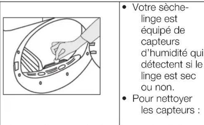 BEKO DH 10412 RX - Nettoyer le capteur - 1