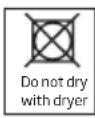 BEKO DH 10412 RX - Laundry not suitable for drying in the dryer - 1