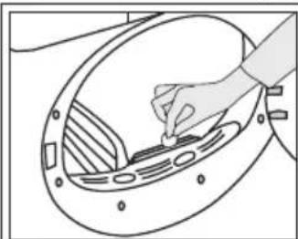 BEKO DH 10412 RX - Sensor reinigen - 1