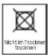 BEKO DH 10412 RX - Nicht Trockner-geeignete Textilien - 1