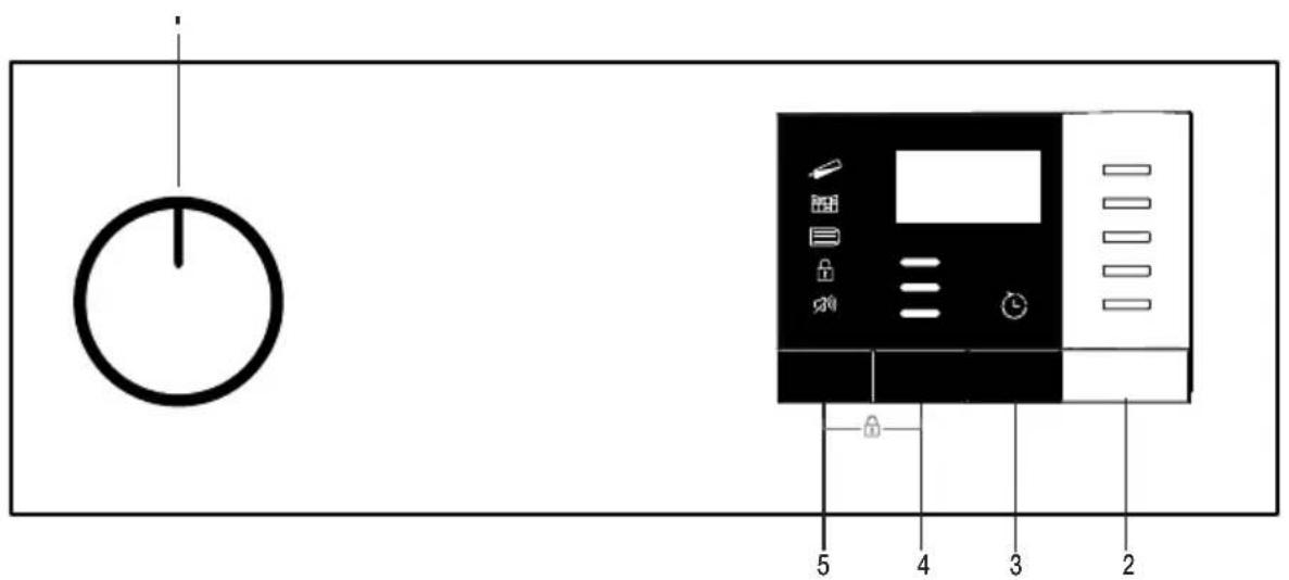BEKO DH 10412 RX - Kontrollfeld - 1
