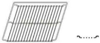 WHIRLPOOL W7 OM4 4BS1 H - GRIGLIA LECCARDA TEGLIA GUIDE SCORREVOLI \* - 1