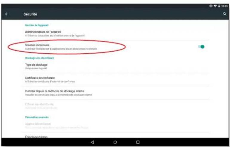 bq Aquaris M10 - Applications de source inconnue - 1