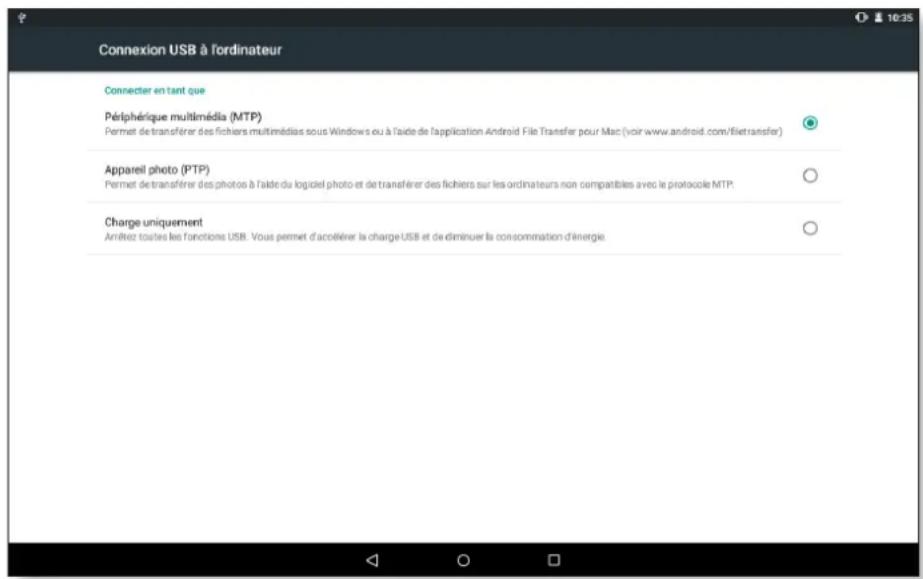 bq Aquaris M10 - Charger la batterie et transférer des fichiers - 6