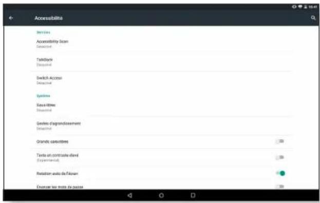 bq Aquaris M10 - ACCESSIBILITÉ - 1