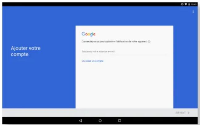 bq Aquaris M10 - Configuration de votre compte Gmail - 1