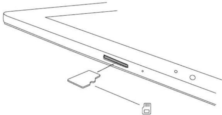 bq Aquaris M10 - Introduire/retirer la carte MicroSD - 1