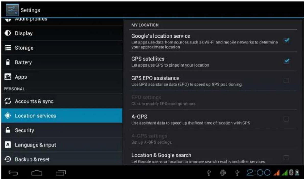 Point of View Mobii 629 - Activer GPS sur votre tablette - 1