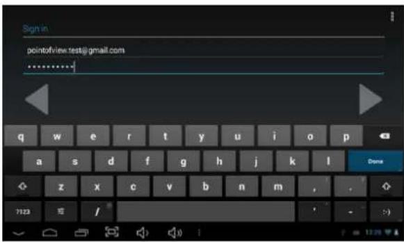 Point of View Mobii 721 - Ajouter un compte - 2