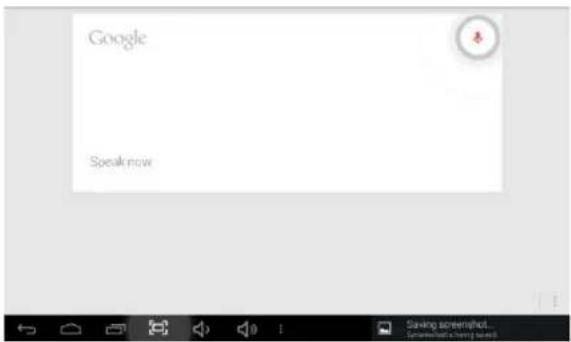 Point of View Mobii 721 - Google Recherche / Recherche vocale - la partie supérieure du bureau - 2