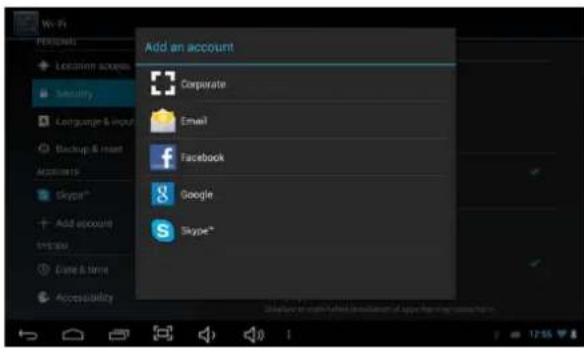 Point of View Mobii 721 - Ajouter un compte - 1