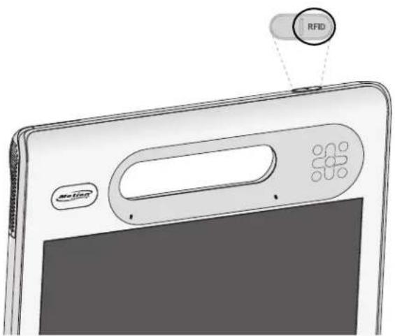 Motion Computing C5 - Pour utiliser le lecteur RFID - 2