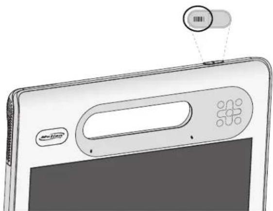 Motion Computing C5 - Pour utiliser le lecteur de codes-barres - 2
