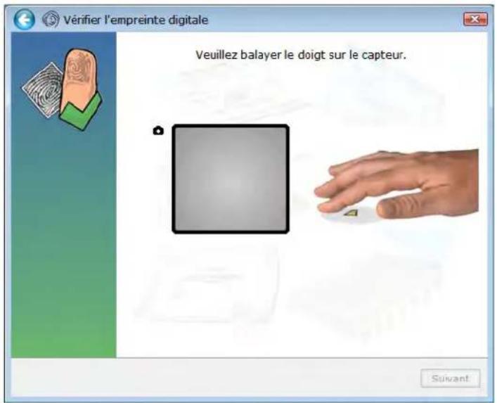 Motion Computing C5 - Pour capturer une empreinte - 2