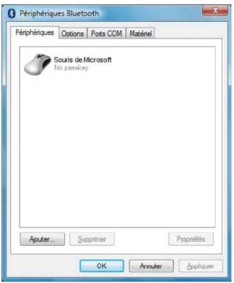 Motion Computing J3400 - Pour configurer une connexion bluetooth - 1