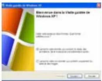 Motion Computing M1300 - Présentation de Windows XP - 1
