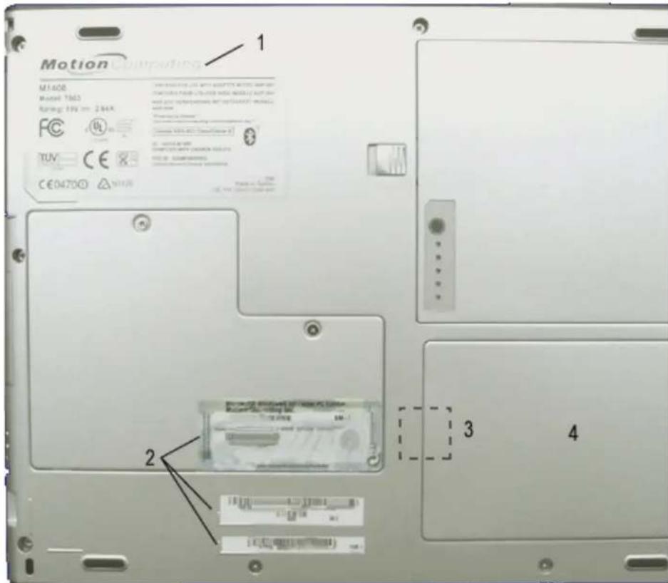 Motion Computing M1400 - FICHES SIGNALÉTIQUES - 1