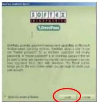 Motion Computing M1400 - Enregistrement avec OmniPass - 2