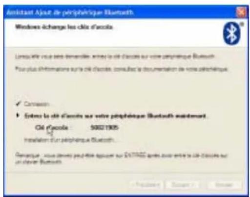 Motion Computing M1400 - Commencez l'échange de codes. - 1