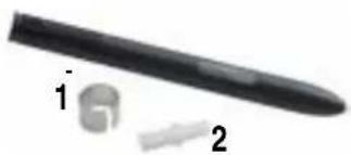 Motion Computing M1400 - Remplacement de la pointe de stylet - 1