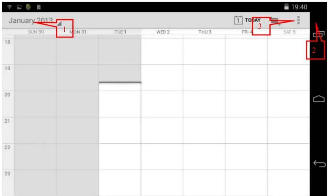 LENCO KidzTab 540 Mini - Calendrier - 2
