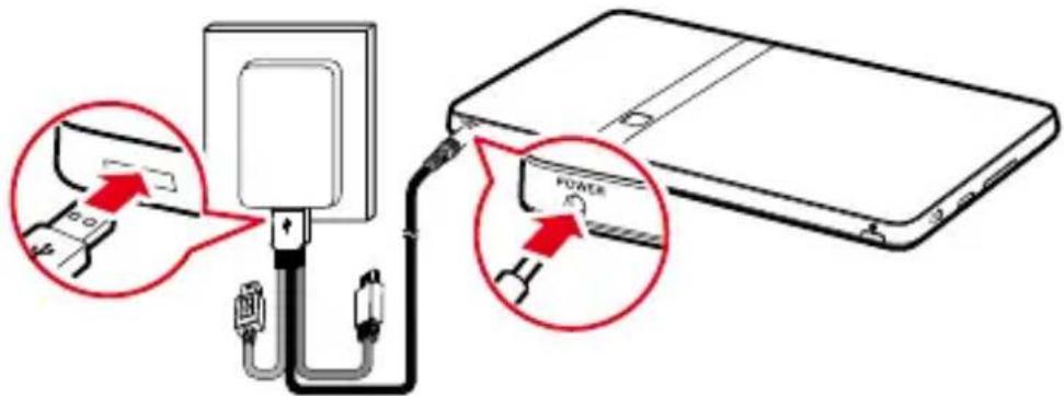HUAWEI Ideos Tablet S7 - Chargement de la batterie - 1