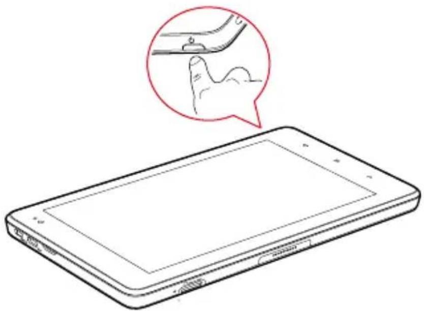 HUAWEI Ideos Tablet S7 - Allumer la tablette - 1