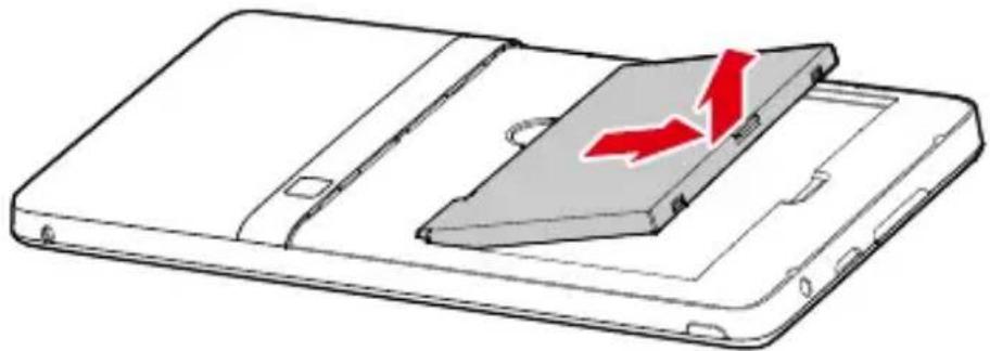 HUAWEI Ideos Tablet S7 - Installer ou retirer la batterie - 2