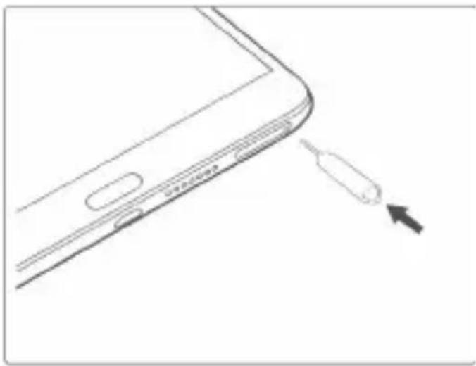 HUAWEI MediaPad M3 8.0 - Einsetzen der Karte - 1